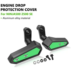 For Ninja500 2024 2025 Z500 SE 2024 2025 Motorcycle Frame Sliders Crash Protector Engine Falling Protection Pad Protective cover