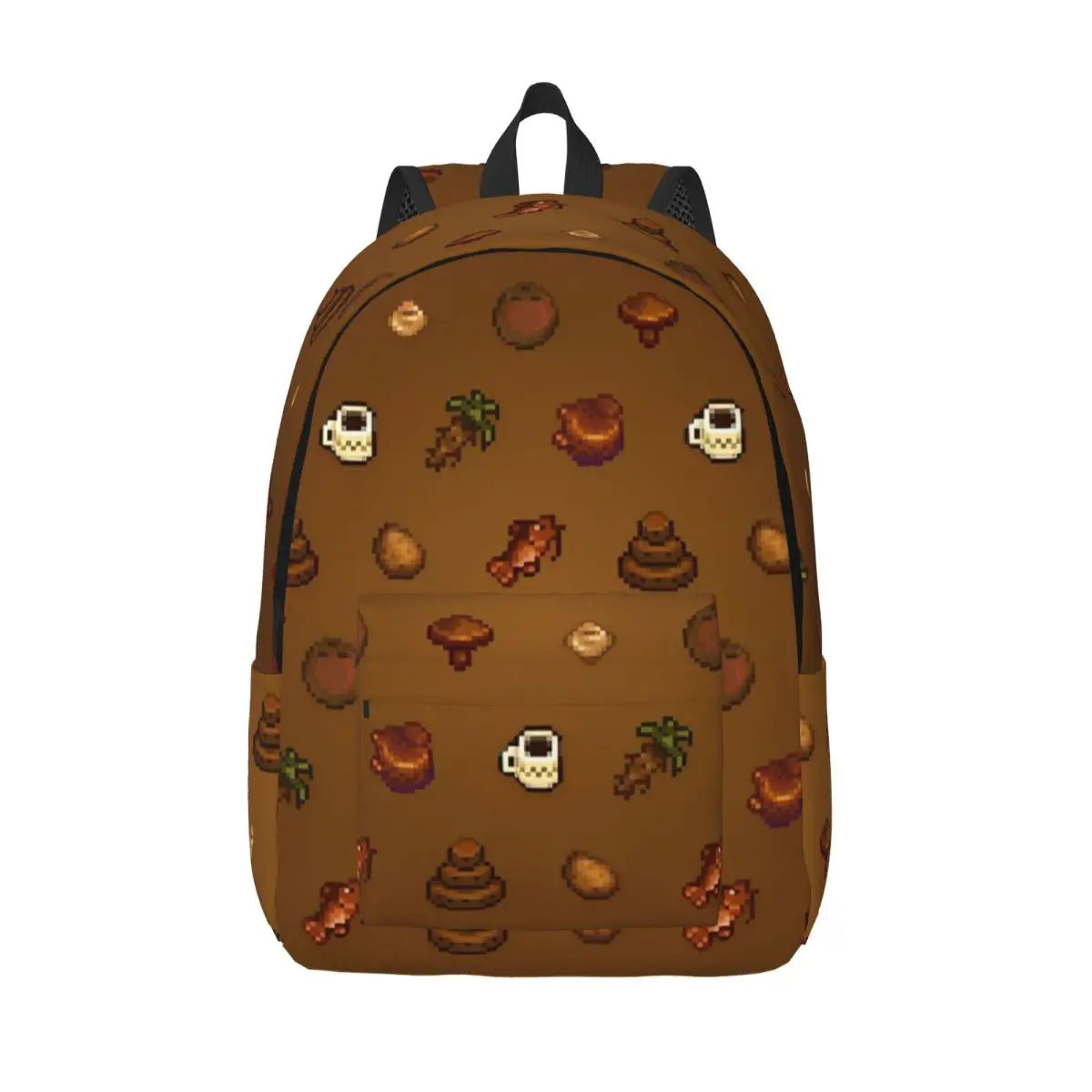 

Рюкзак Stardew Valley с коллажем для учащихся начальной средней школы, сумка для книг для мужчин и женщин, спортивный рюкзак