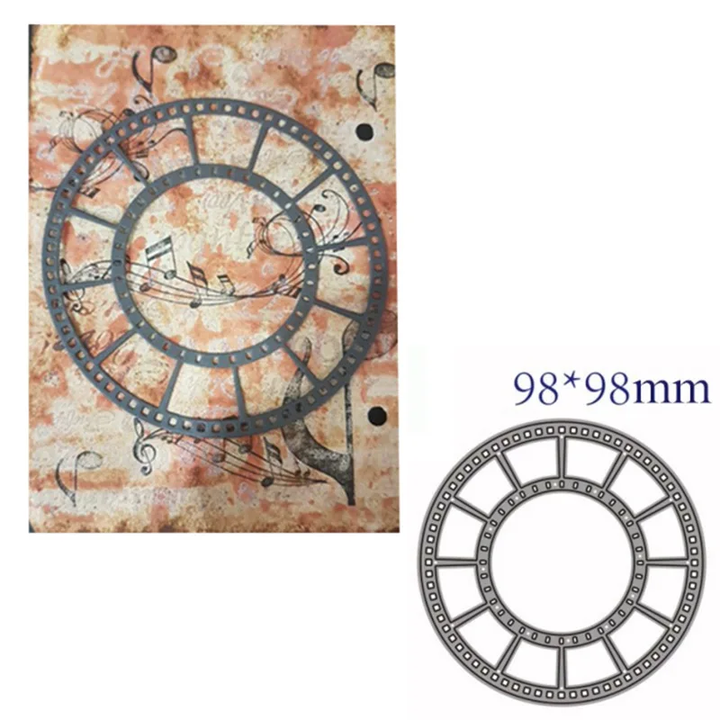 

rotundity Metal Cutting Dies Mold Scrapbooking Decoration Paper Cards Craft Knife Mould Blade Punch Template Embossing 1pcs