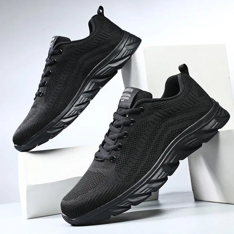 All black