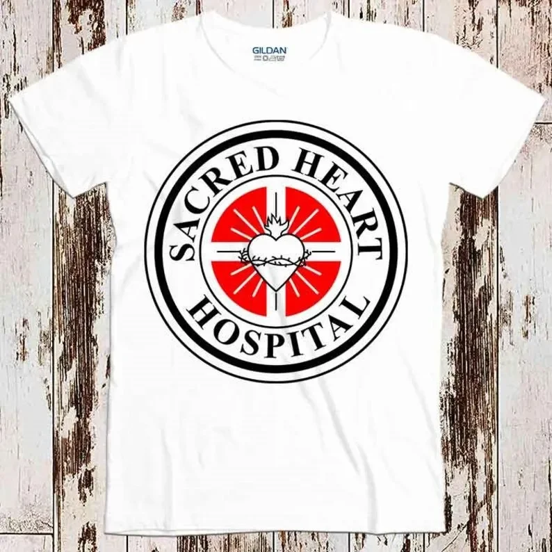 Sacred Heart Hospital Cult TV Series Show Best Seller T Shirt Music Retro Top Tee Gift Cool Unisex 8613