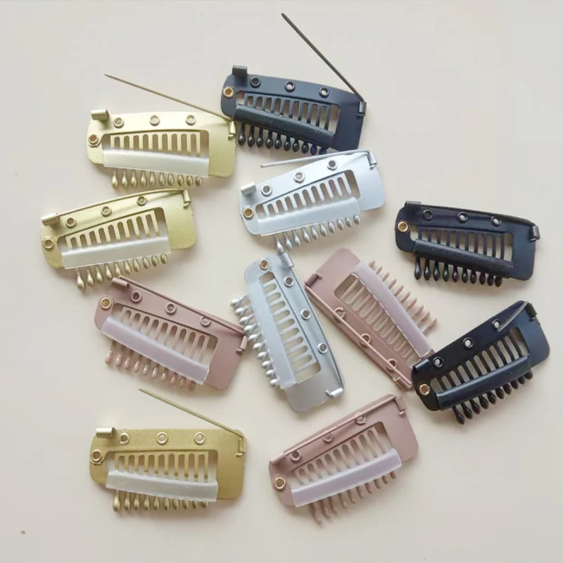 5 szt./10 szt. Klipsów Chunni Dupatta z zabezpieczającą Pin10-Teeth mocną klamerką do włosów Duppatta Hack hidżab Tikka