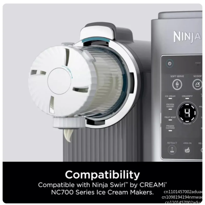 Fits Ninja Swirl NC700 NC701 Series Ice Cream Maker Cup Lid