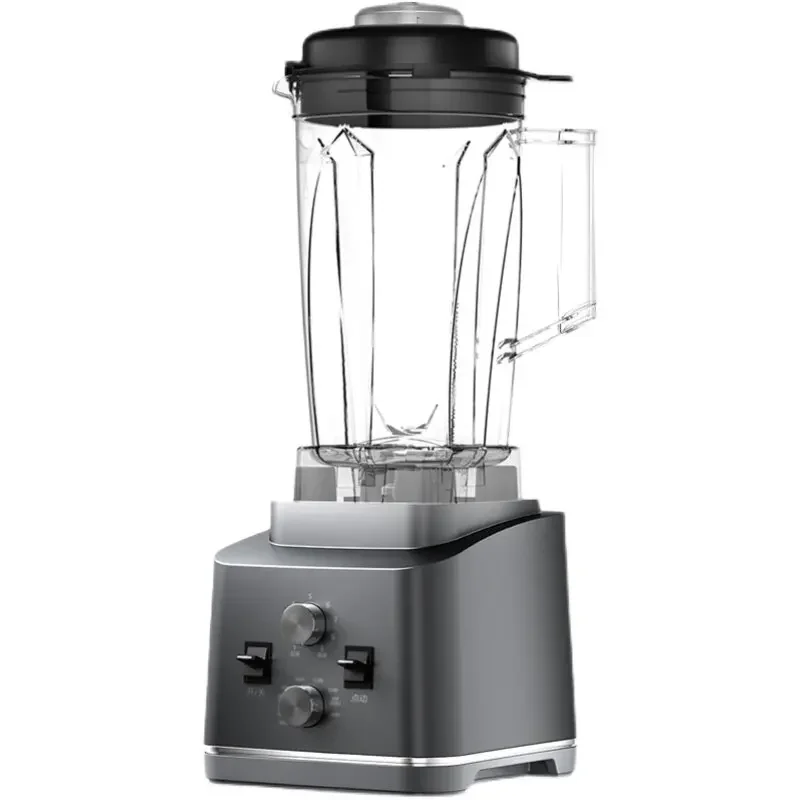 Commercial Soybean Milk Maker Bean Curd Machine 2800W Plastic Container Freshly Ground Breakfast Shop Use No Residue No Filter