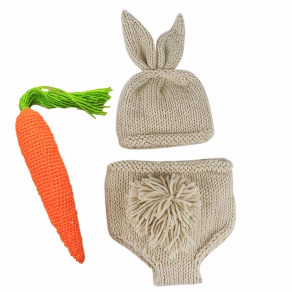 

Children's Photography Clothing Infant Shoot Props Newborn Costumes Photo Costume Set Baby Easter Photography Prop Breathable