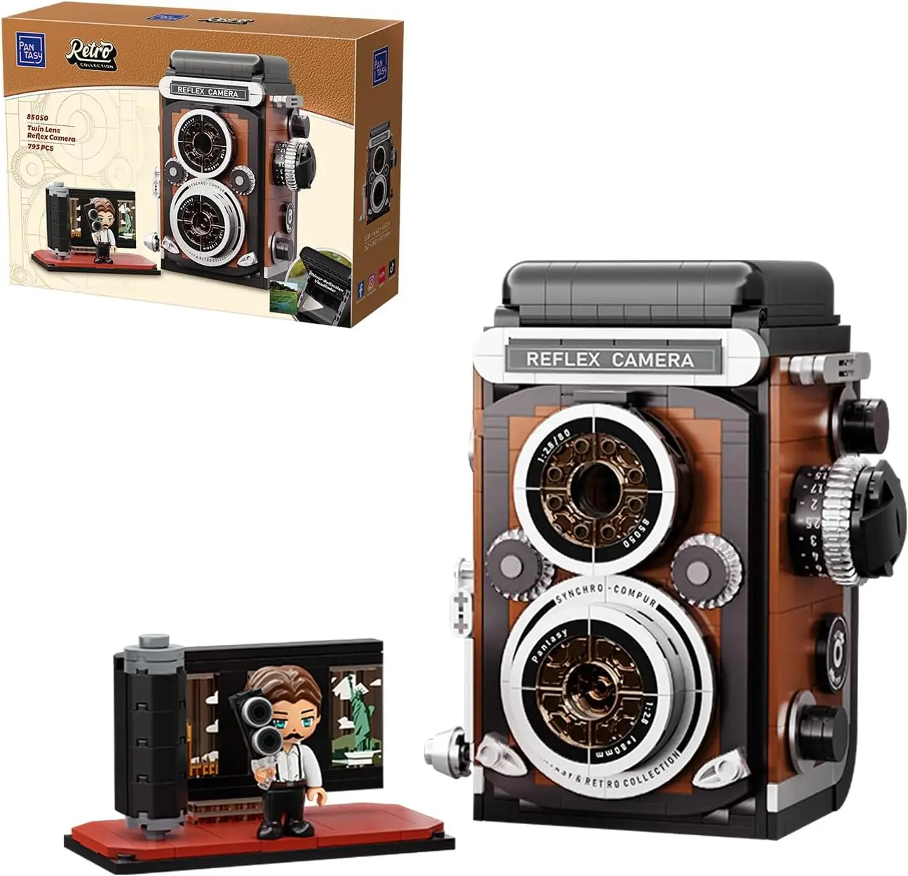 Portable Bluetooth Speaker with 360° Sound, IPX7 Waterproof, 20H Battery
