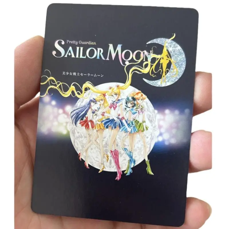 Sailor Moon Card Usagi Tsukino Diy Originally Painted A Set of 9 Sheets Action Toy Figures Anime Game Collection Puka Gifts