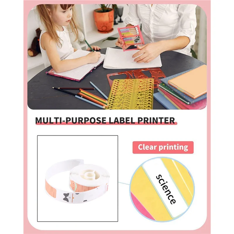 Черная лента с узорами кошек, вертикальная этикетка, самоклеящаяся наклейка специальной формы, 12 х 40 мм, 3 рулона