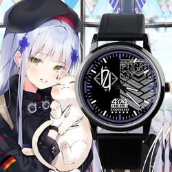 2024 Anime Girls Frontline 404 AR Team M4A1 HK416 Student Waterproof Watch Lolita Xmas Birthday Gift