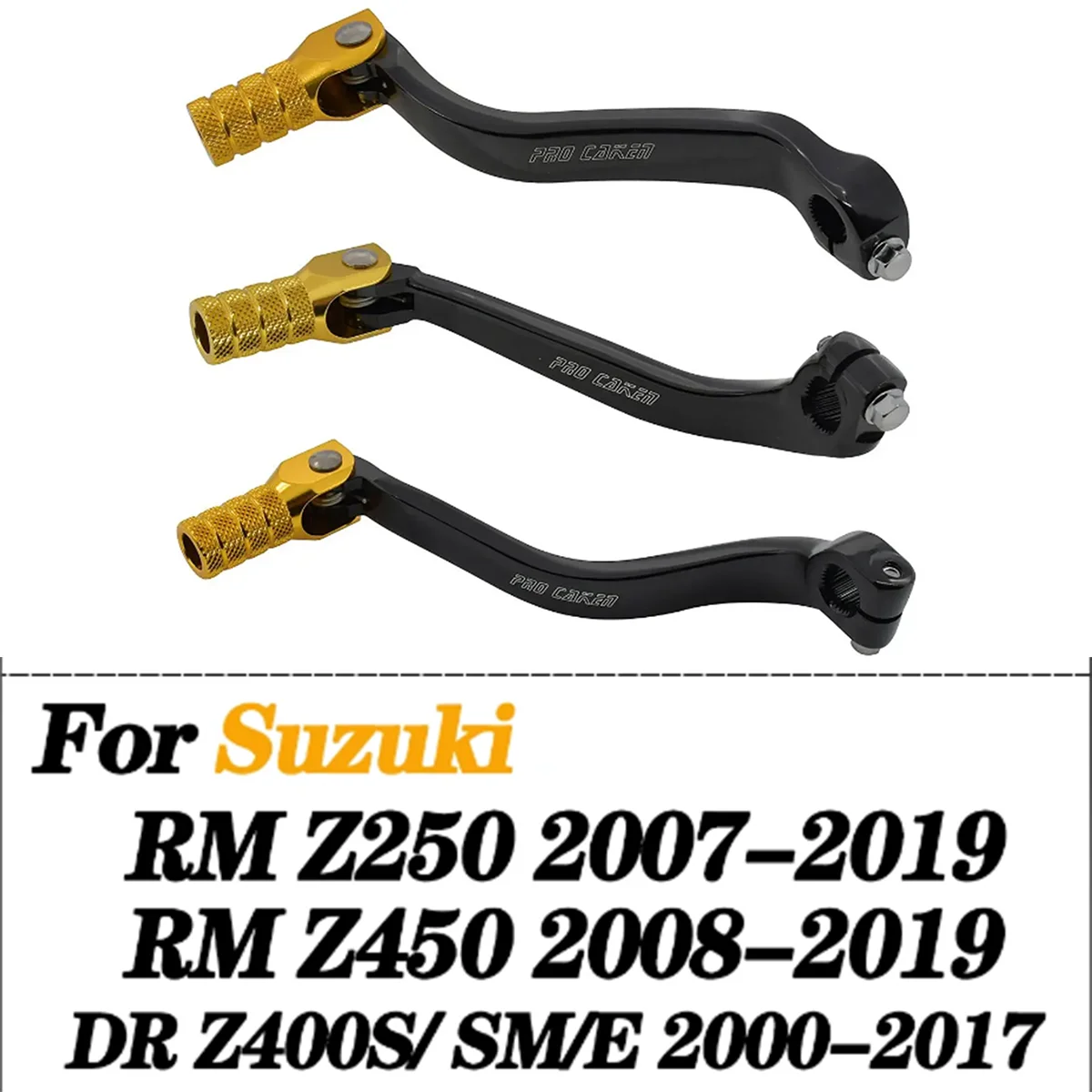 

Motorcycle CNC Gear Shift Shifter Lever Pedal For Suzuki RMZ250 RMZ450 RM Z250 Z450 2008-2012 2013 2014 2015 2016 2017 2018 2019