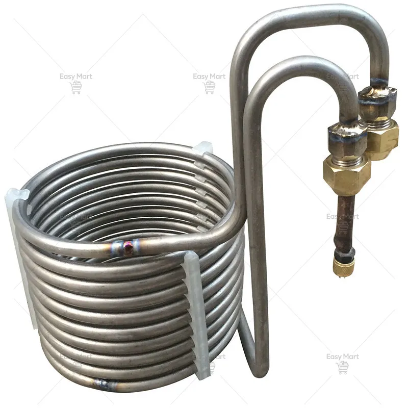 304 stainless steel coil evaporator water tank heat exchanger condenser