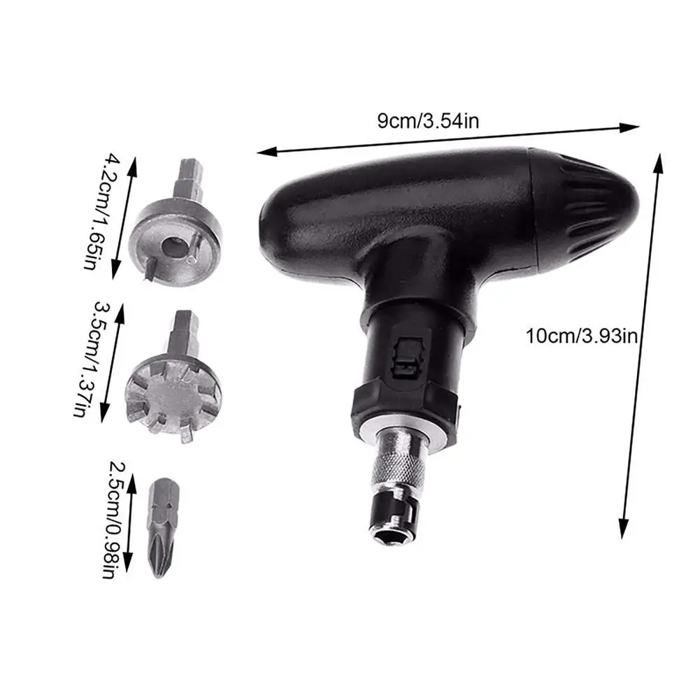 Golf Shoes Spike Wrench Shoes Removal Adjustment Tool Cleats Ratchet Key Replacement Spare Parts