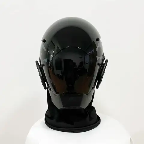 2025 ny Cyberpunk-mask som spelar cosplay Robocop of the Future futuristisk cool standardmodell science fiction för Halloweenfest 10 best sales Robocop-cosplay - №8