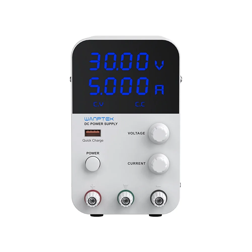 

WANPTEK 30V 5A Desktop DC Adjustable Power Supply Laboratory GPS305D