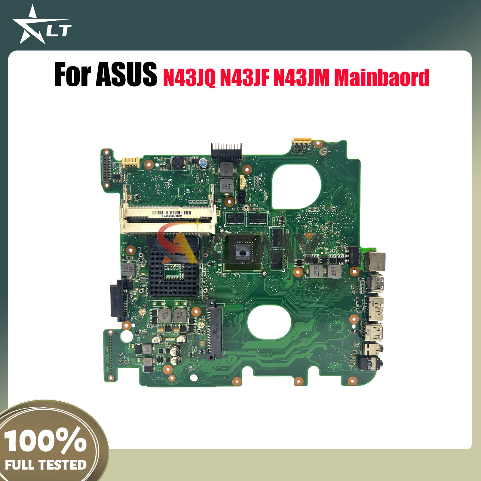 

Материнская плата для ноутбука N43JQ для ASUS N43JM N43JQ N43JF N43J, материнская плата для ноутбука Цей товар есть в наличии, 100% тестирование, ОК, быстрая доставка