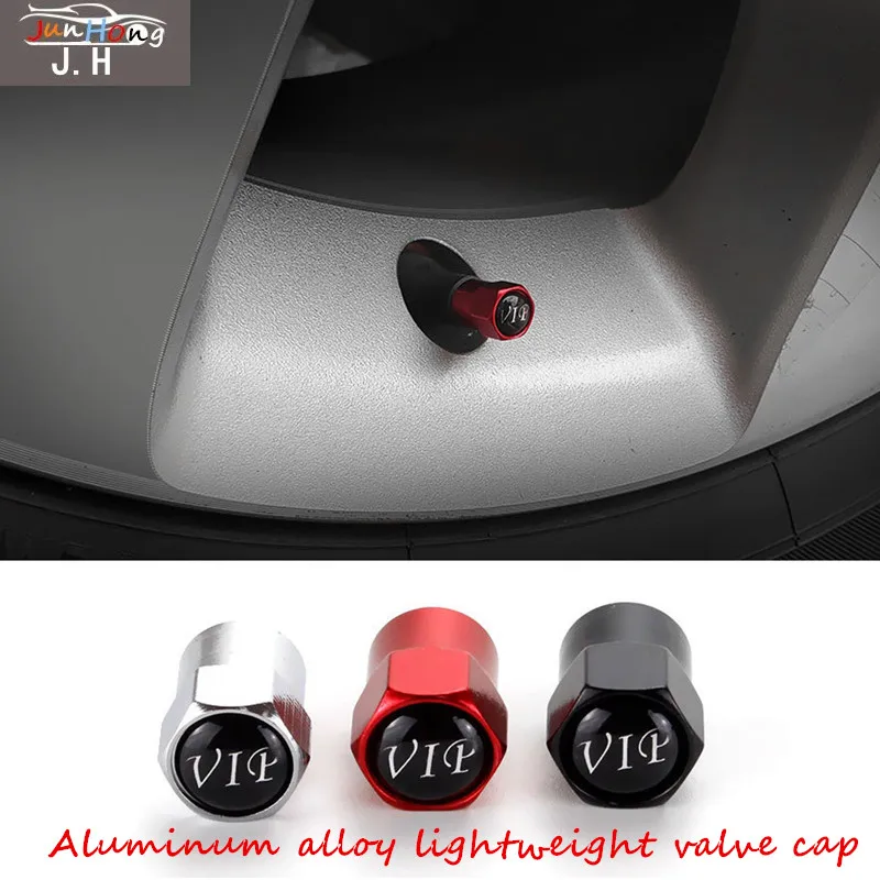 

Auto tire accessories General aluminum alloy creative sand, dust and leak proof valve cap suitable for various models