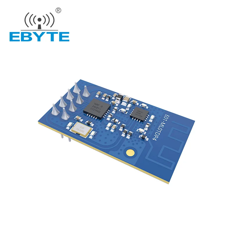 nRF24L01P 2.4GHz 20dBm Wireless Module Electronic Components Long Range E01-ML01DP4 IOT Smart Home SPI Interface Antenna PCB