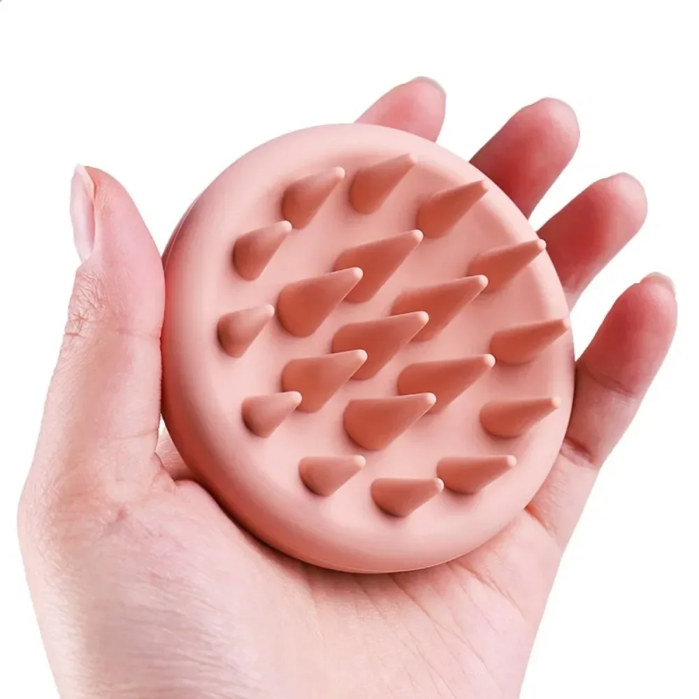 Full Silicone Shampoo Brush Scalp Massage Brushes Soft Head Massager Hair Washing Comb Body Scrubber Bath Brush Styling Tools