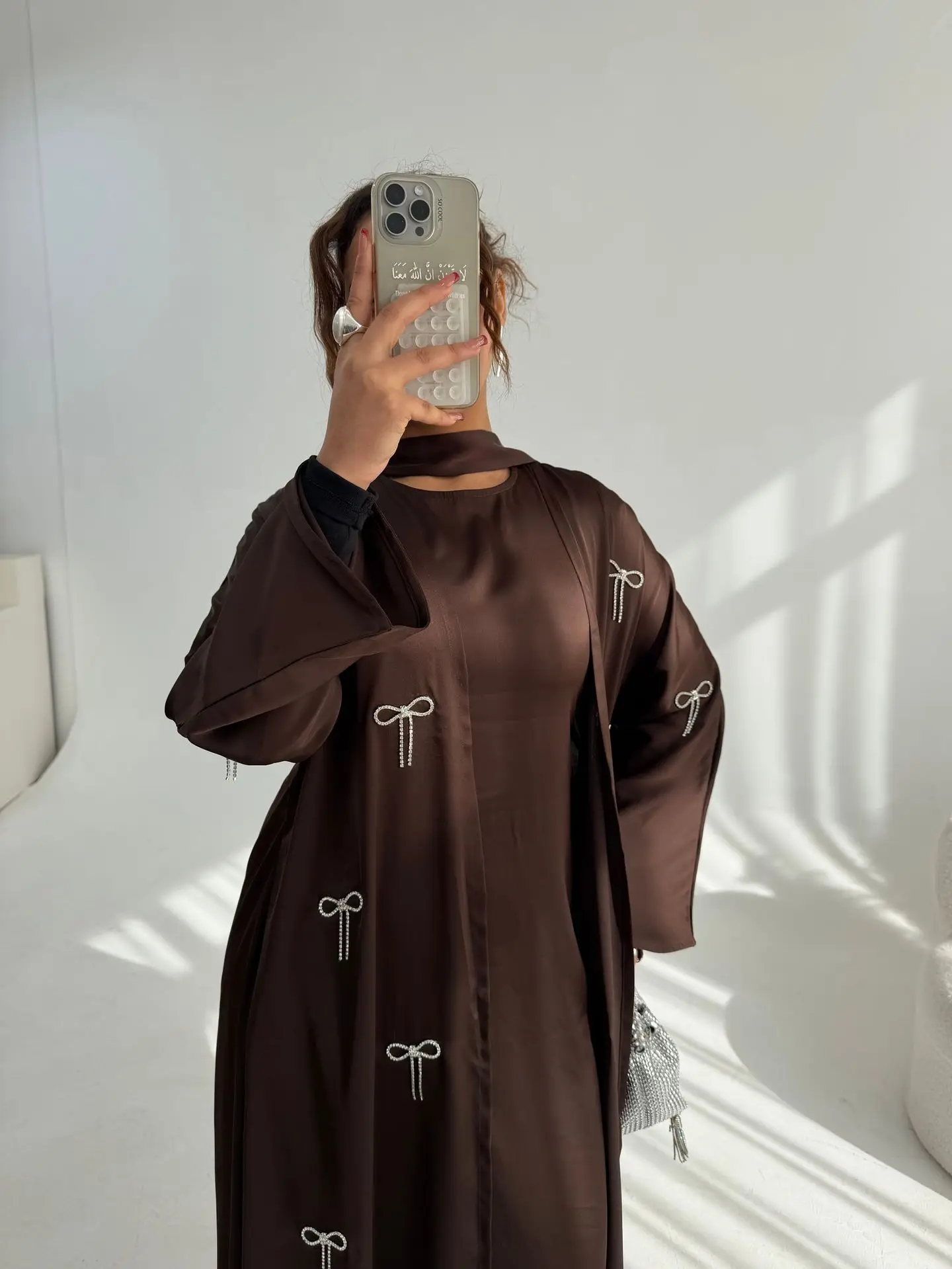 

Ramadan Eid Dress Muslim Sets Women Abaya 2026 Robe Dubai Turkey Kimono Cardigan Satin Jalabiya Diamonds Longue Vestidos Largos