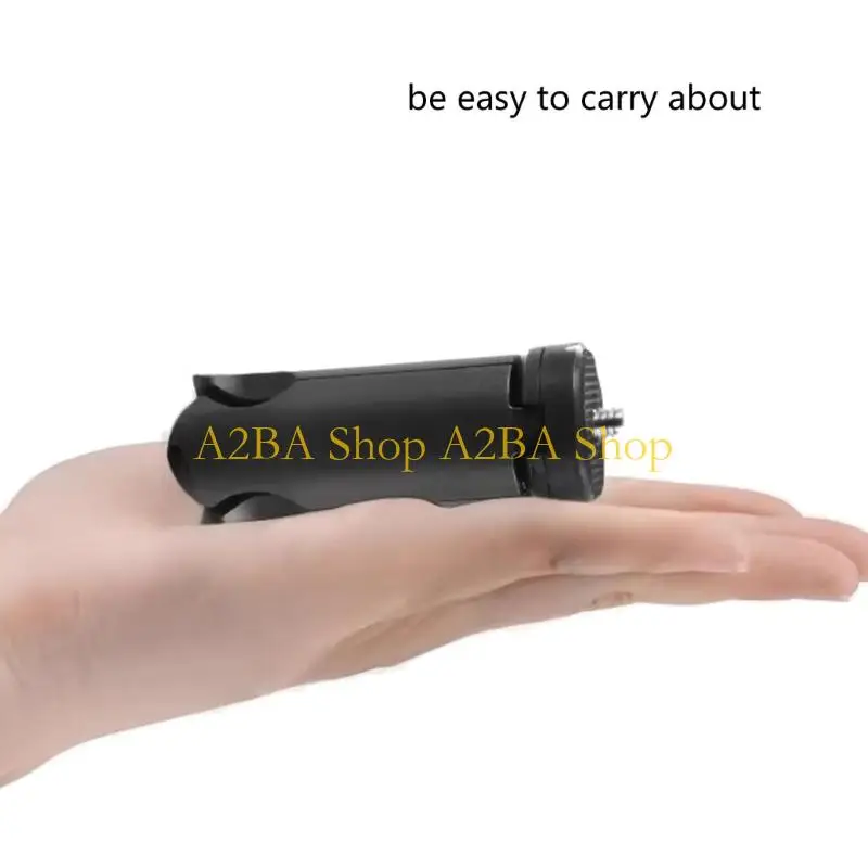 A2BA Portable Travel Tripod For Handheld Gimbals Stable Photoshoots Rubber Feet Design