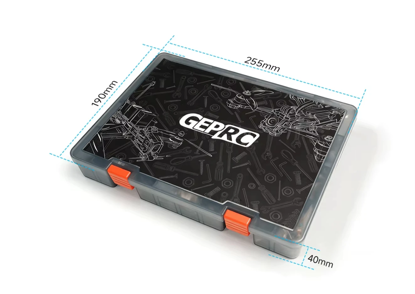 Lightweight Hardware Storage Box Fit FPV Multicopter Frame Repair Screws Fastener Replacement Accessories