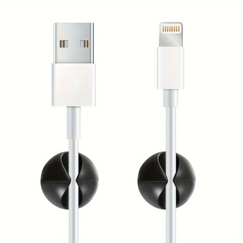 5 Car Dashboard Wire Organizer Clips | Plastic Wire Manager, Suitable for Headphones and Charging Cables