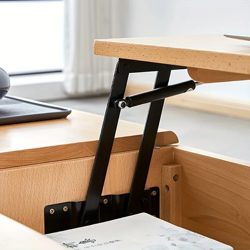 DIY Lift Spring Hinge Lift Coffee Table Top Folding Mechanism Hardware Furniture Lift Folding Cabinet Hinge