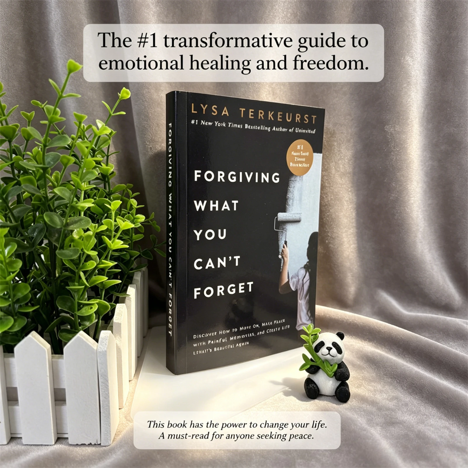 

Forgiving What You Can't Forget By Lysa TerKeurst Healing & Forgiveness Self Help Book