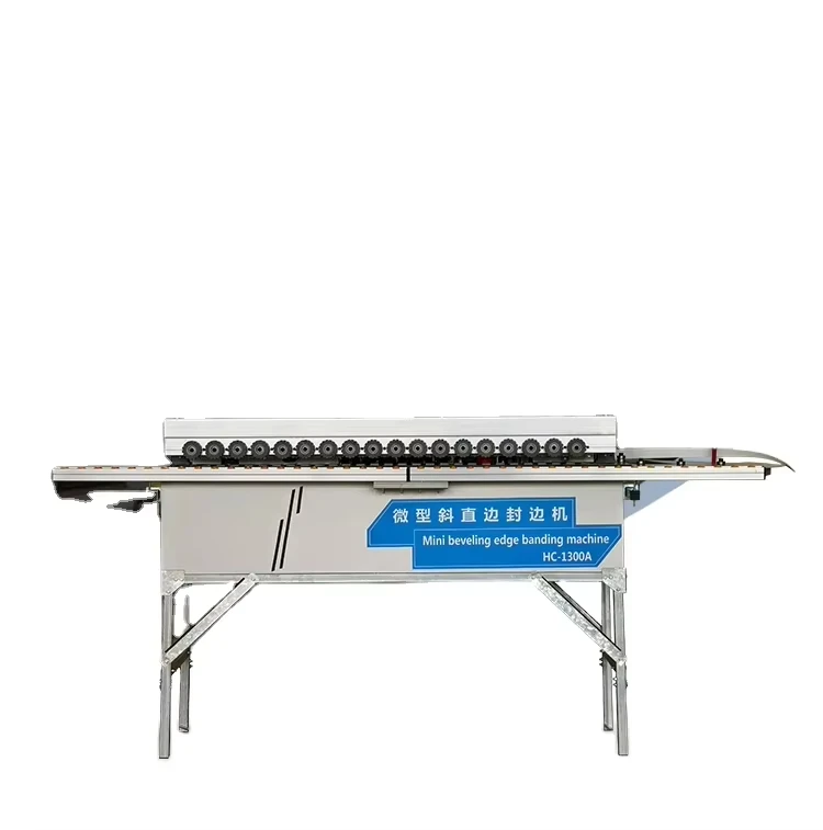 Portable Economic Automatic Auto Woodworking Wood End Cutting Trimming Buffing Edge Banding Bander Edgebander Machine