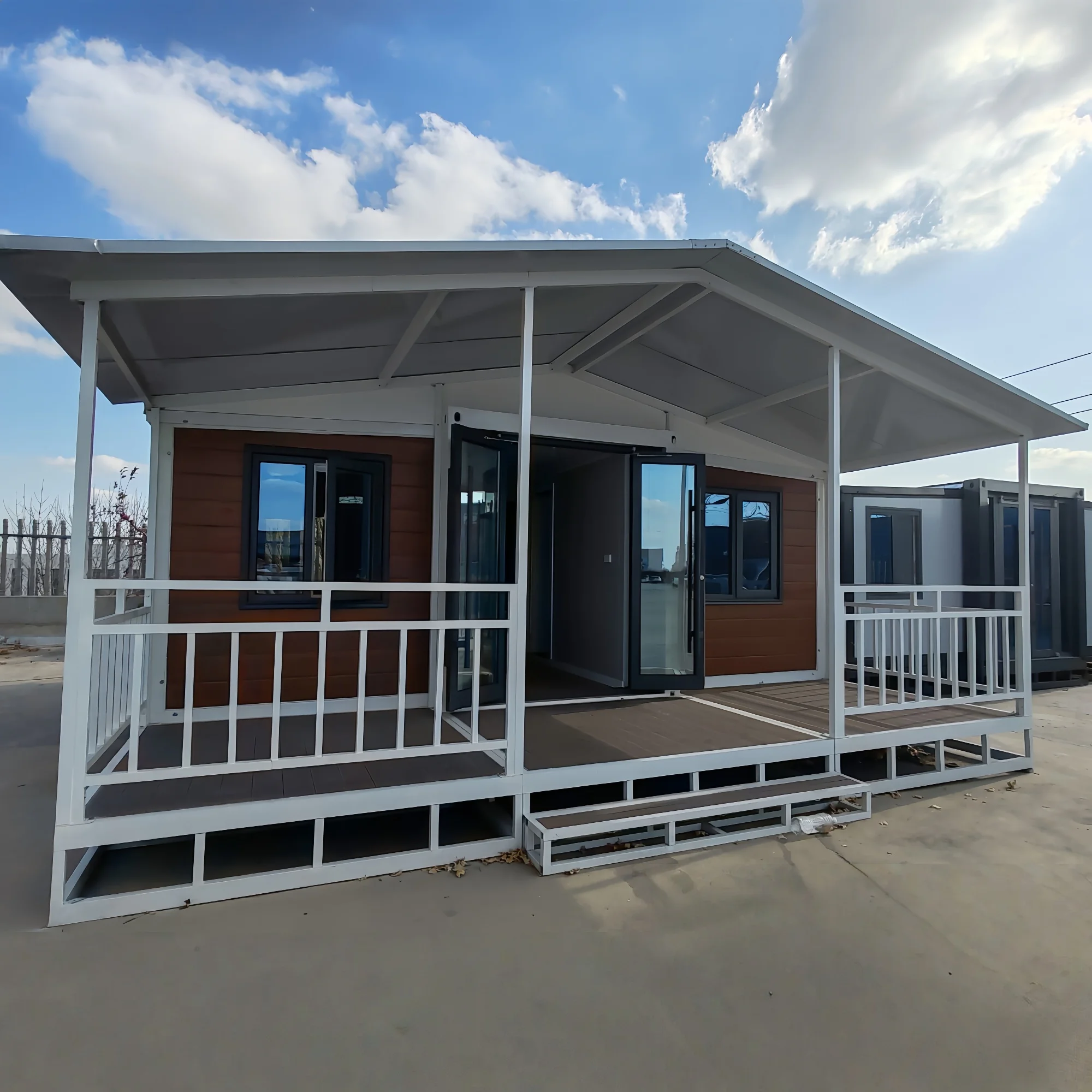 40FT Luxury Prefabricated Modular Expandable Folding Container House
