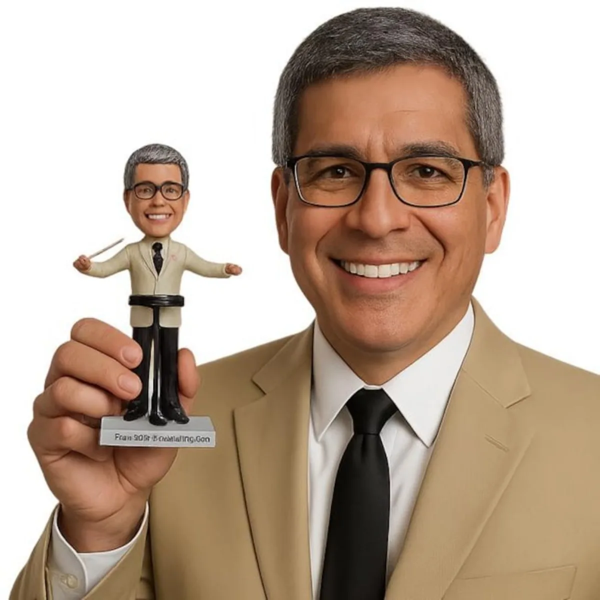 

Personalized Bobblehead Custom From Photo Handmade Clay Figurine One Of A Kind Gift For Couples And Best Friends Handcrafted