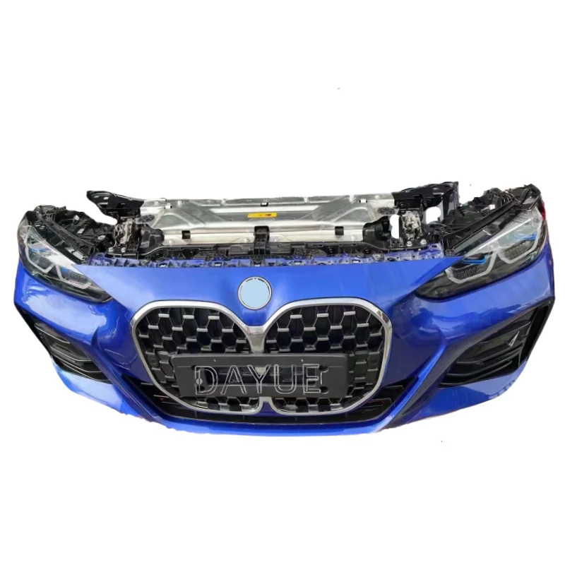 Original Second-Hand For 4 Series G22 G23 Bumper Kit with Grille Headlights  Body Kit for 2020-2023 Cars Made of Plastic