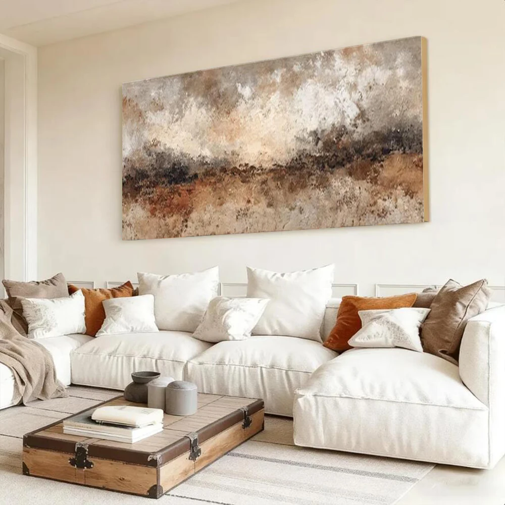 100% Handmade Abstract Oil Painting On Canvas Mural Modern Mural super large Wall Art Picture For Home Living Room Decor Image