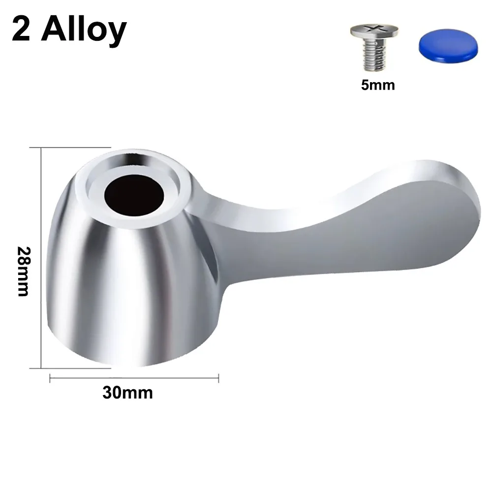 

New Triangle Valve Faucet Handle Small Spout Universal Quick Open Valve Knob