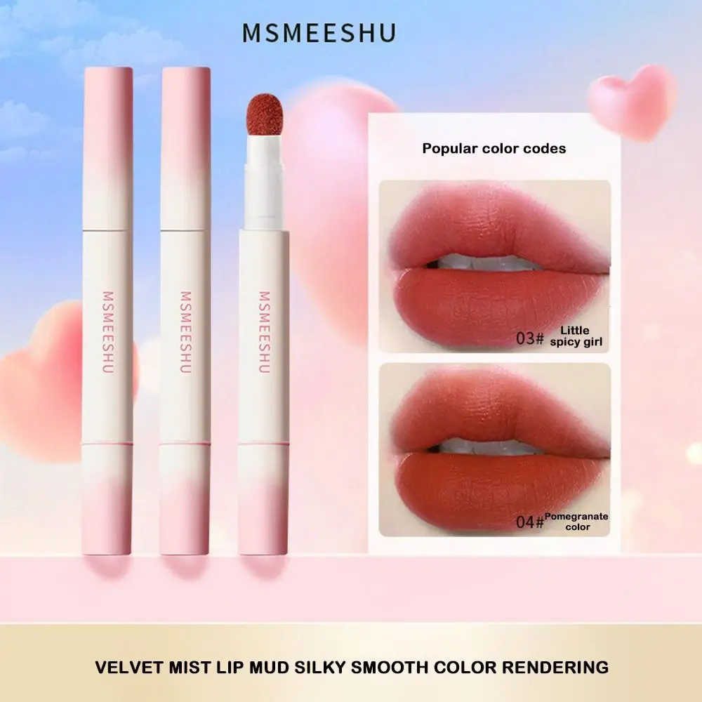 Vitality 5 colores lápiz labial de terciopelo mate impermeable taza antiadherente tinte de labios brillo de labios desnudo de larga duración Unisex