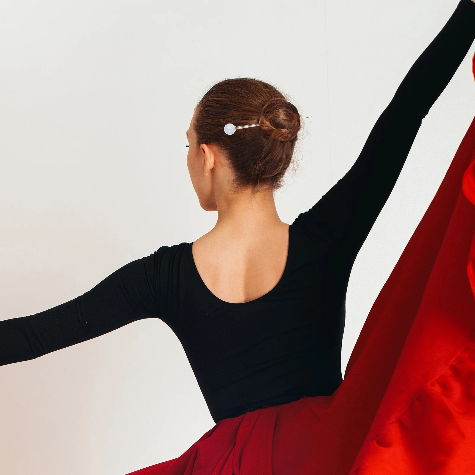 

1pc Hair Stick Lollipop Design Durable Women Bun Pin Updo Chignon Vintage Decorative Hairpins Retro Hair Accessories