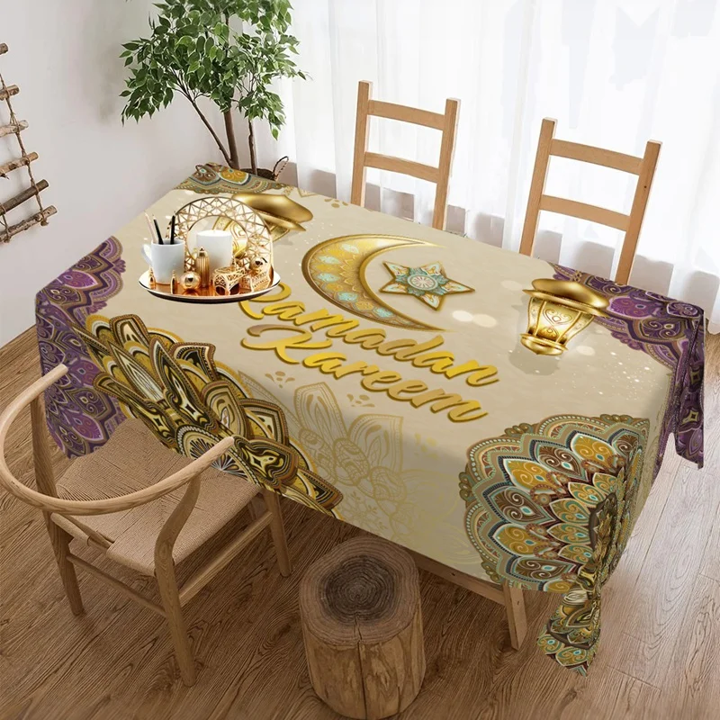 ديكور رمضان مفرش المائدة عيد مبارك ديكور للمنزل 2026 رمضان كريم حفلة إسلامية عيد الأضحى هدايا عيد سعيد الفطر #2