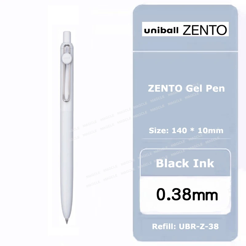 uniball ZENTO Gel Pens 0.38/0.5mm