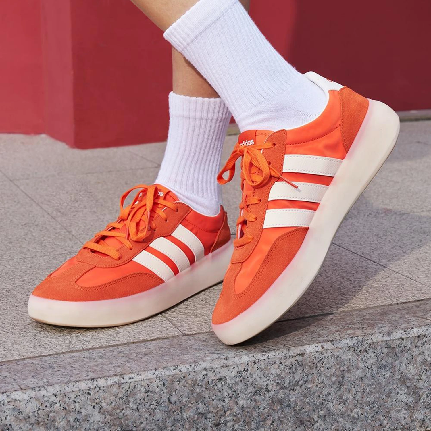 Adidas Authentic BARREDA DECODE Men's Women's Lightweight Low-Top Sneakers JQ6670