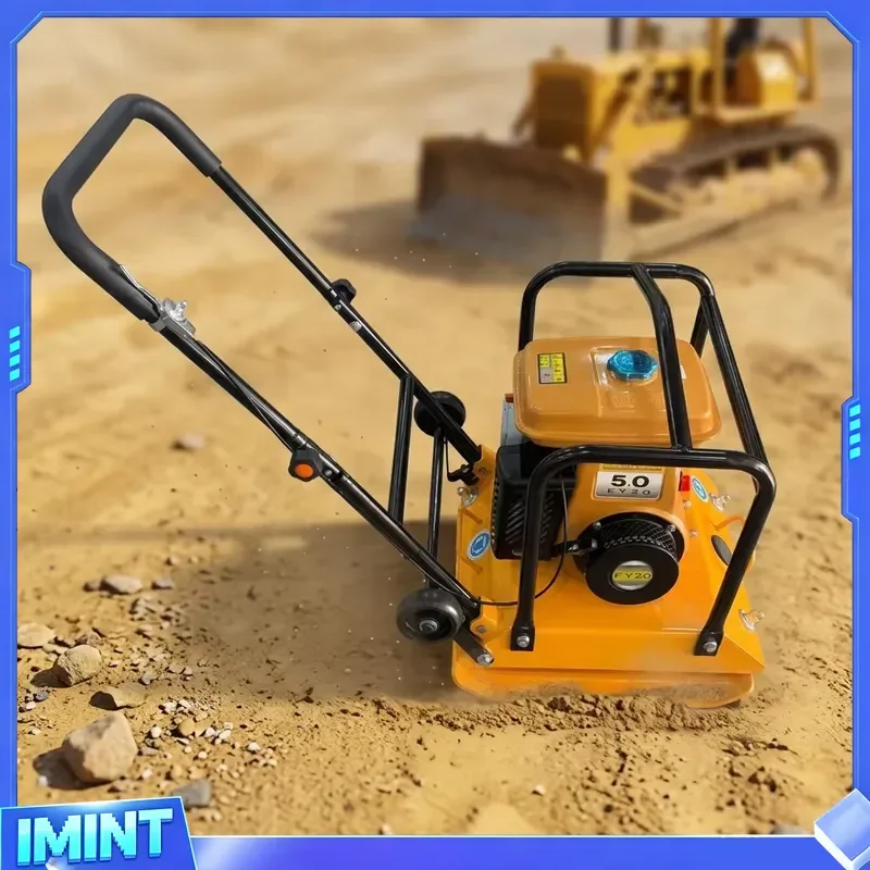Hot Sale C120 Industrial Vibratory Plate Compactor Hand-pushed Soil Compactor for Foundation Work