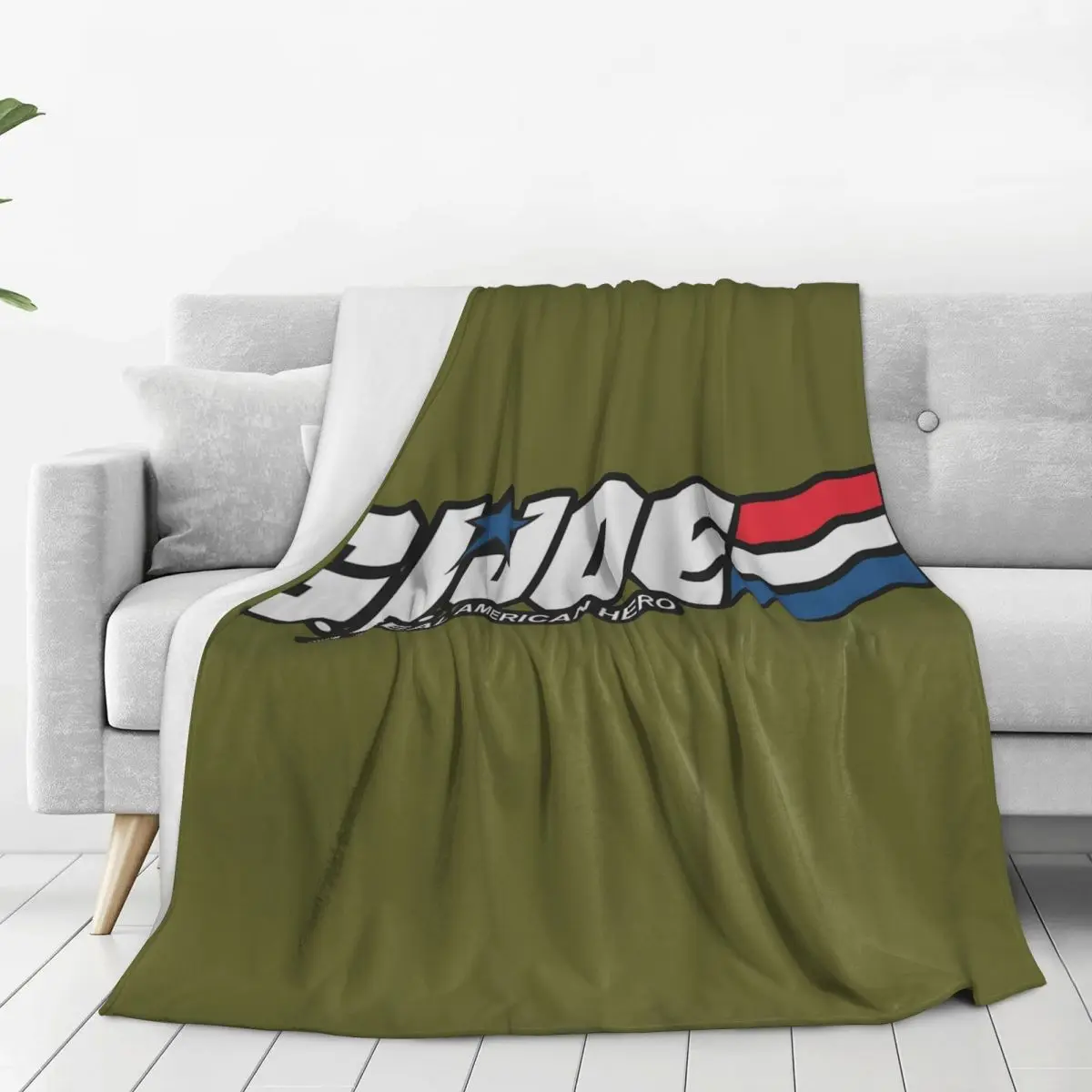 GiJoe Log Blankets Flannel Breathable Sofa Throw Blankets For Home Bedroom Office Throws Bedspread Quilt