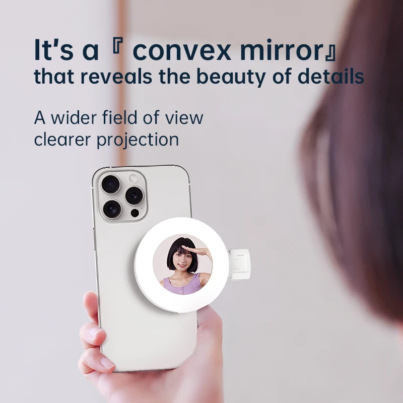 

LED Selfie Fill Light For IPhone Samsung IPad Mobile Phone Laptop Clip On Photo Video Photography Fill Lamp with Make up Mirror