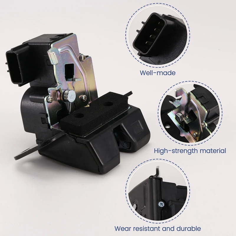 Tailgate Lock Back Door Latch For Hyundai IX35 Tucson 2010-2015 Trunk Lid Latch 81230-1H300