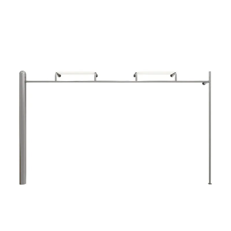 

Clothing store wall floor-to-ceiling clothing shelves men's and women's clothing store shelves display shelves display props