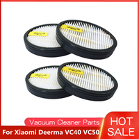 4Pcs Hepa Filter for Xiaomi Deerma VC40 VC50 Handle Vacuum Cleaner Parts Accessories Filter