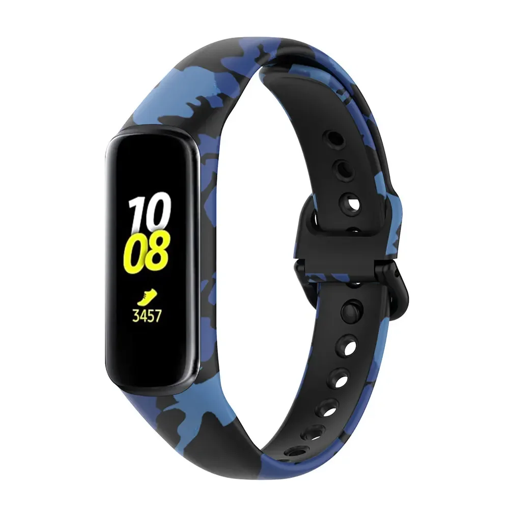 Cinturino sportivo in silicone per Samsung Galaxy Fit 2 SM-R220 Smart Watch Bracciale sostitutivo per cinturino Samsung Galaxy Fit 2 R220