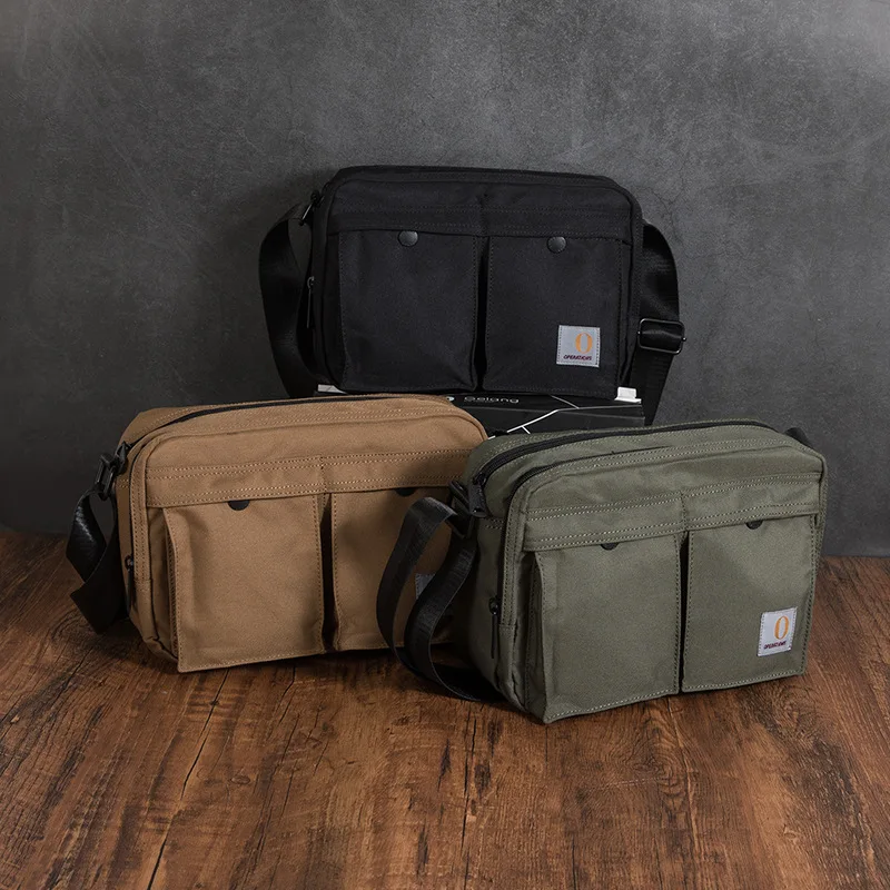 Casual Messenger Bag for Men Canvas Classic Cross Tool Bags Sport School Street Travel Work Shoulder Bag Satchel Dropshipping