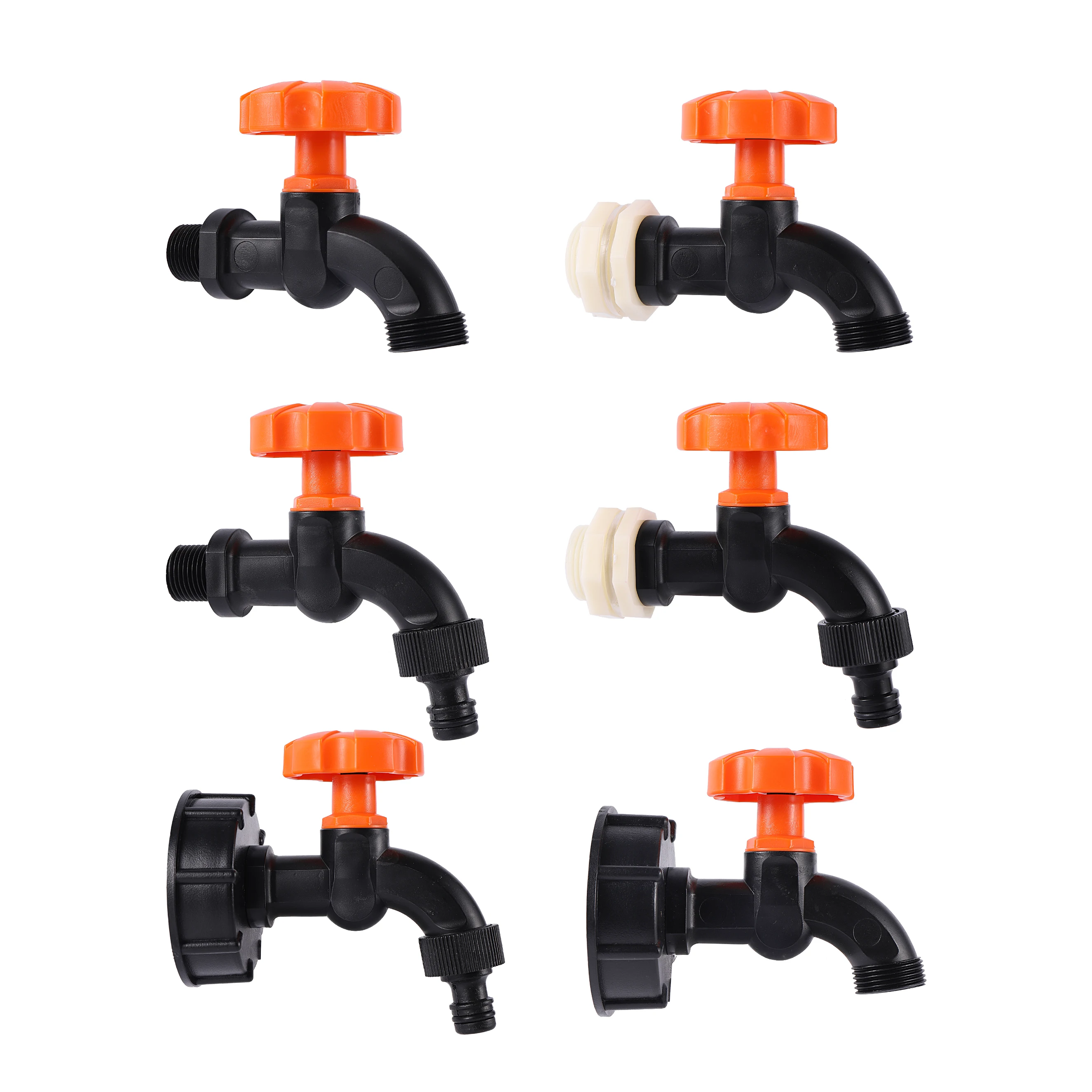 

1/2"Thread Faucet Garden Lawn Farm Water Pipe Joint Valve Aquarium Tap Replacement Drainage Fitting Garden Irrigation Valve 1 Pc