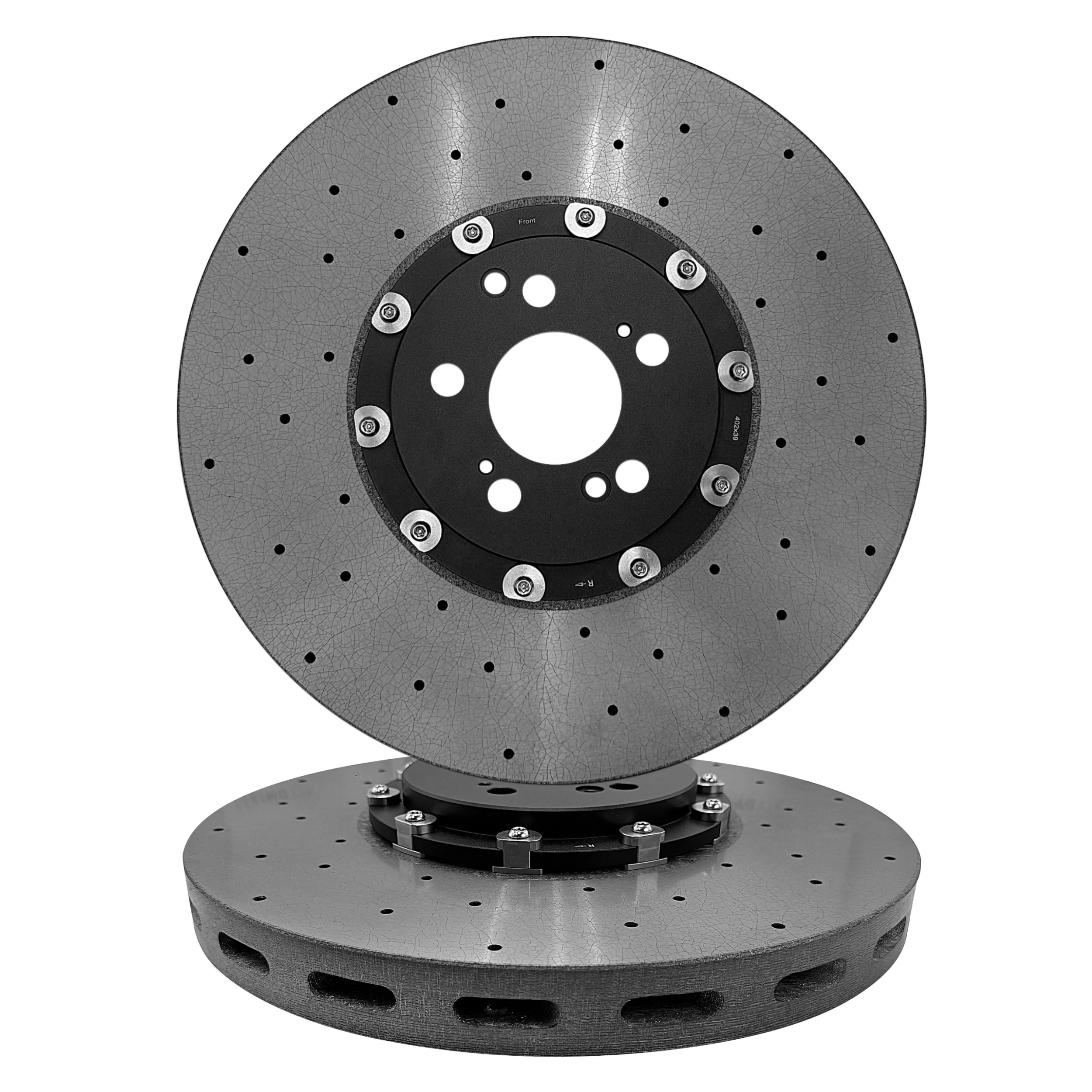 A2314211512 A2314211612 402MM 39MM Drill Break Disk Carbon Ceramic Brake Disc Rotors For Mercedes BenzAMG W222 W217 S63 S65