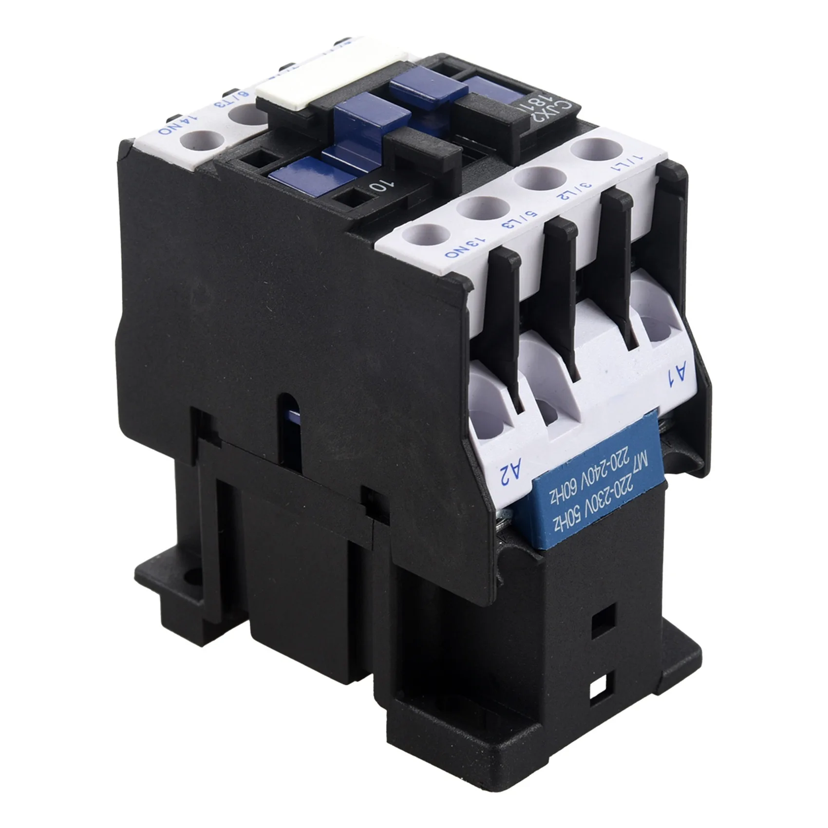 B24B Power AC Contactor 1NO AC 220V 50/60Hz Coil Motor Starter Relay 32A 3-Phase-Pole